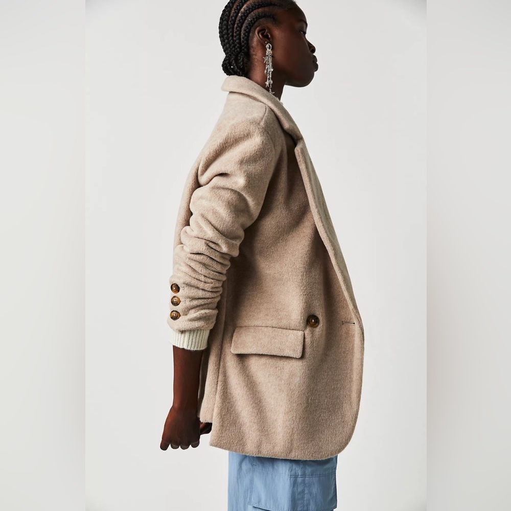 Free People Mari Solid Blazer